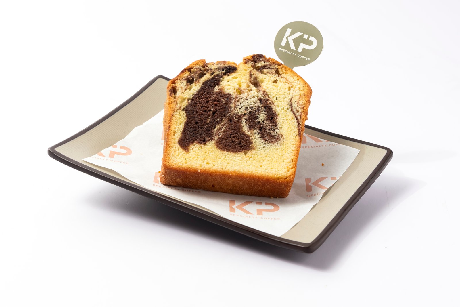 English marble cake